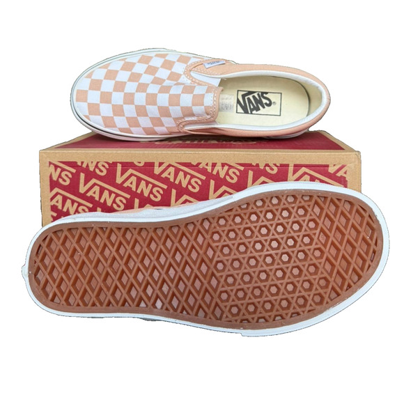 Vans Classic Slip-On Checkerboard Frappe/Tru Men's 5/Women's 6.5 - New w/ Box - Picture 1 of 5
